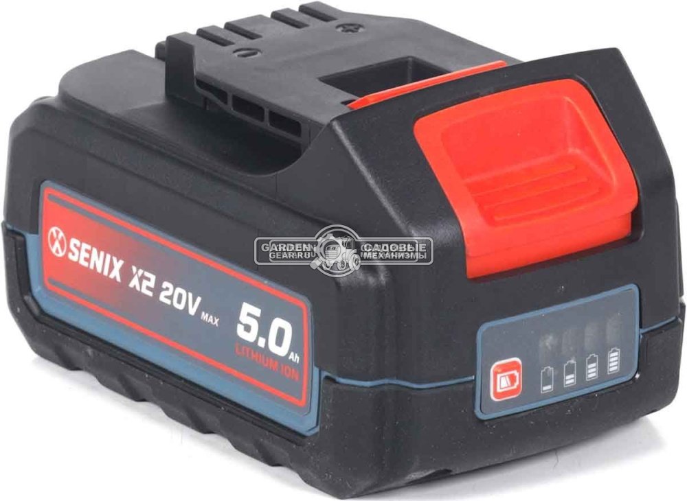 Аккумулятор Senix B50X2 (PRC, Li-ion, 20В, 5.0 А/ч)