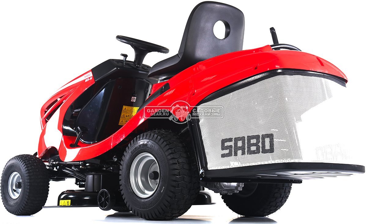 Садовый трактор SABO 93-H (GER, Sabo V-Twin, 708 куб.см., гидростатика, травосборник 250 л., ширина кошения 95 см, 237 кг.)