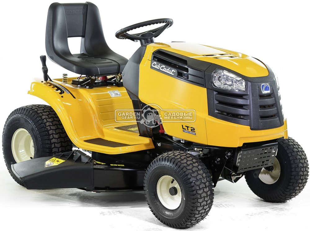 Садовый трактор Cub Cadet LT2 NS96 (USA, Cub Cadet, 439 куб.см., гидростатика, боковой выброс, ширина кошения 96 см., 150 кг.)