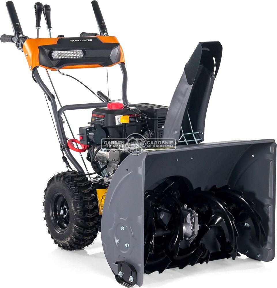 Снегоуборщик Villartec WB6966E (PRC, 66 см, Loncin, 212 см3, эл/стартер 220В, фара, скорости 6/2, 87 кг)