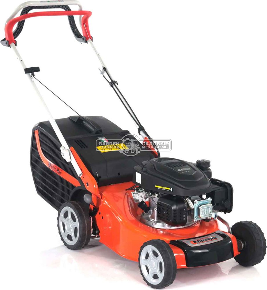 Газонокосилка бензиновая Oleo-Mac GV 44 TK Comfort Plus (ITA, 41 см, EMAK K450, 123 см3, сталь, 60 л, 24,5 кг.)