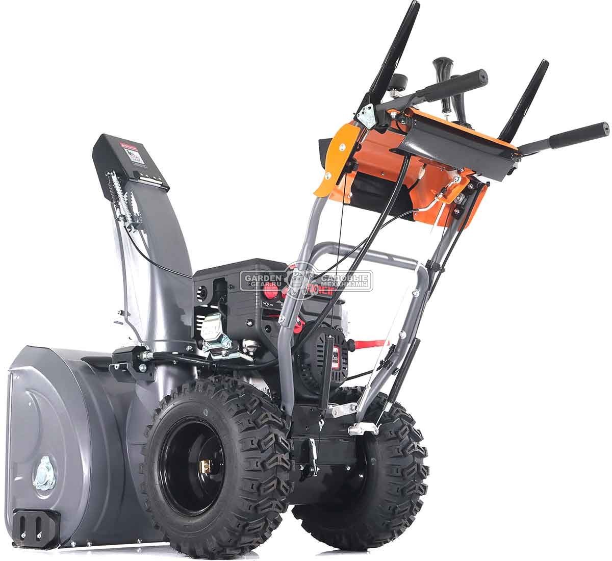 Снегоуборщик Villartec WB7066E (PRC, 66 см, Loncin, 212 см3, эл/стартер 220В, фара, подогрев рукояток, скорости 6/2, 88 кг)