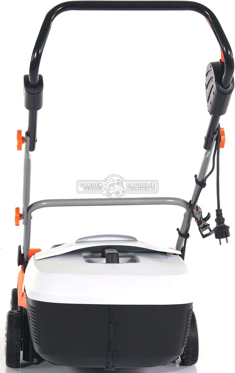 Вертикуттер - аэратор электрический Villartec AE 1538 (PRC, 1500 Вт, 38 см, ножи + пружины, пластик, 50 л, 14 кг)