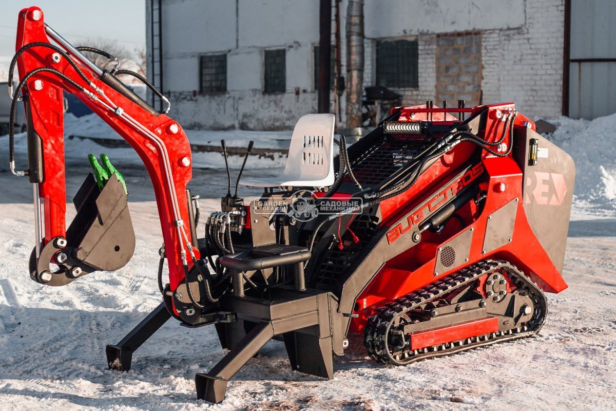 Экскаватор навесной RED для мини-погрузчика 348 кг.