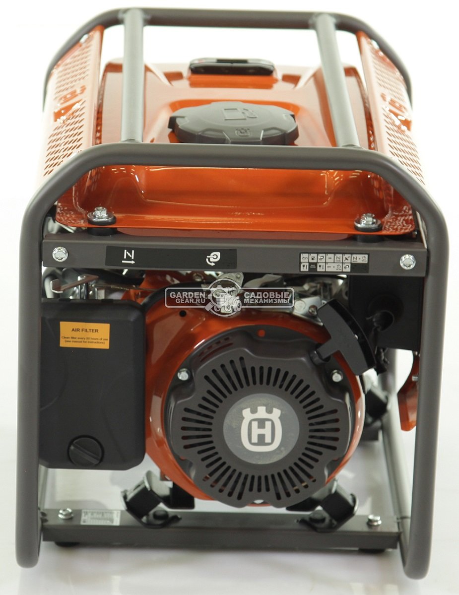 Бензиновый генератор Husqvarna G1300P (PRC, Husqvarna, 98.5 см3, 0.8/1.0 кВт, 6 л, 28 кг)