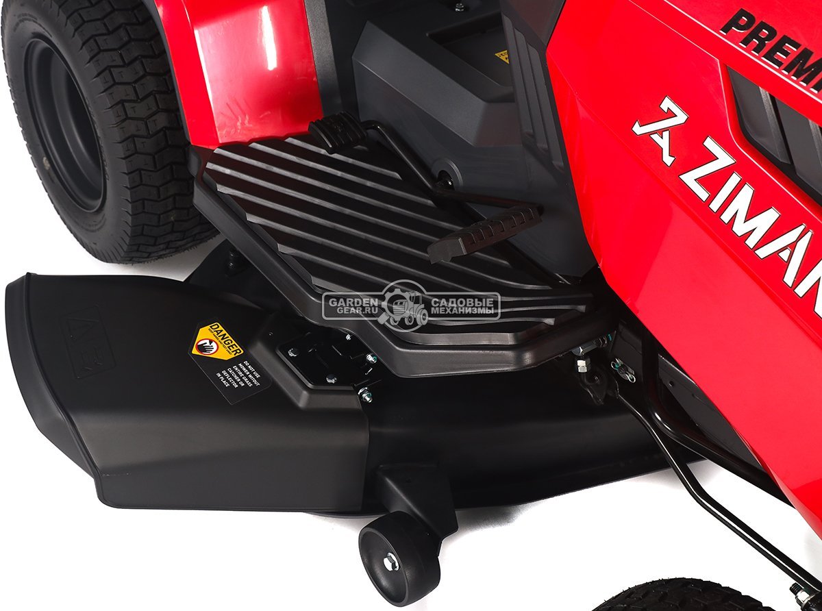 Садовый трактор ZimAni TS98HL MY2025 (PRC, Loncin 452 куб.см., гидростатика, боковой выброс, ширина кошения 98 см, LED панель, 168 кг)