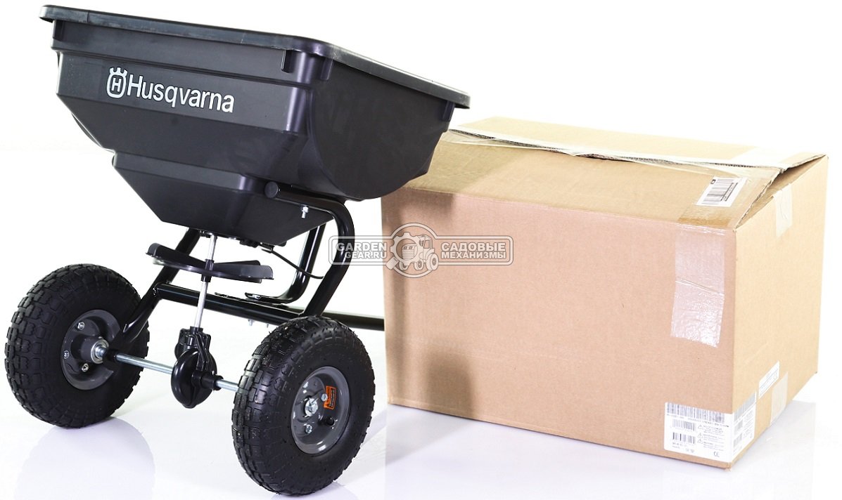 Разбрасыватель сеялка Husqvarna 30 кг. для тракторов и райдеров