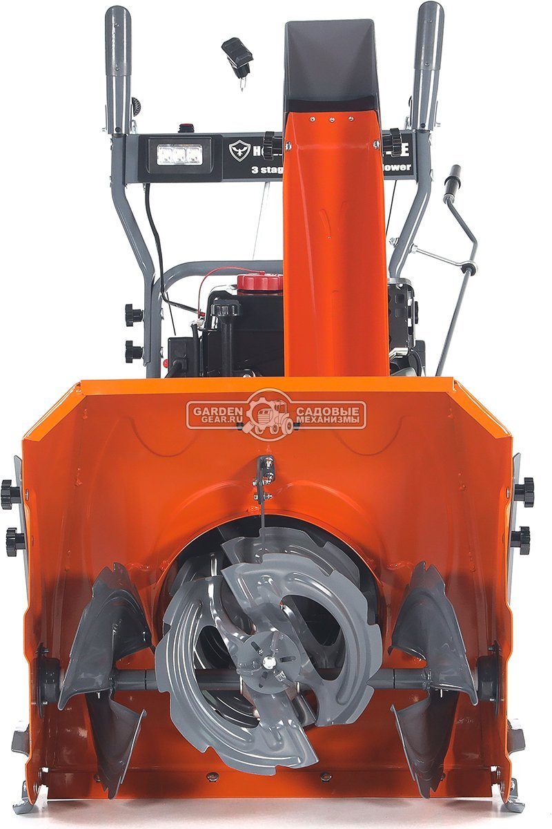 Снегоуборщик Holzfforma ST224E Quattro Auger (PRC, 61 см, LCT Snow Storm 208 см3, эл/стартер 220В, LED фара, скорости 6/2, 76 кг)