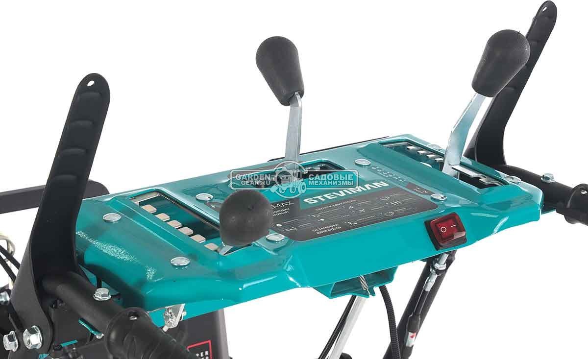 Снегоуборщик Steviman SX-61 Max (RUS, 61 см, Rato 301 см3, эл/стартер 220В, фара, скорости 6/2, 87 кг)