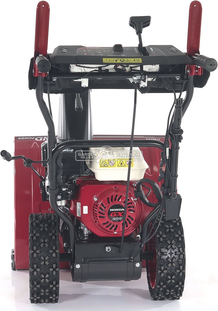 Снегоуборщик HND ST66XWR (PRC, 66 см, Honda GX200, 196 см3, скорости 6/2, фара, подогрев рукояток, 60 кг)