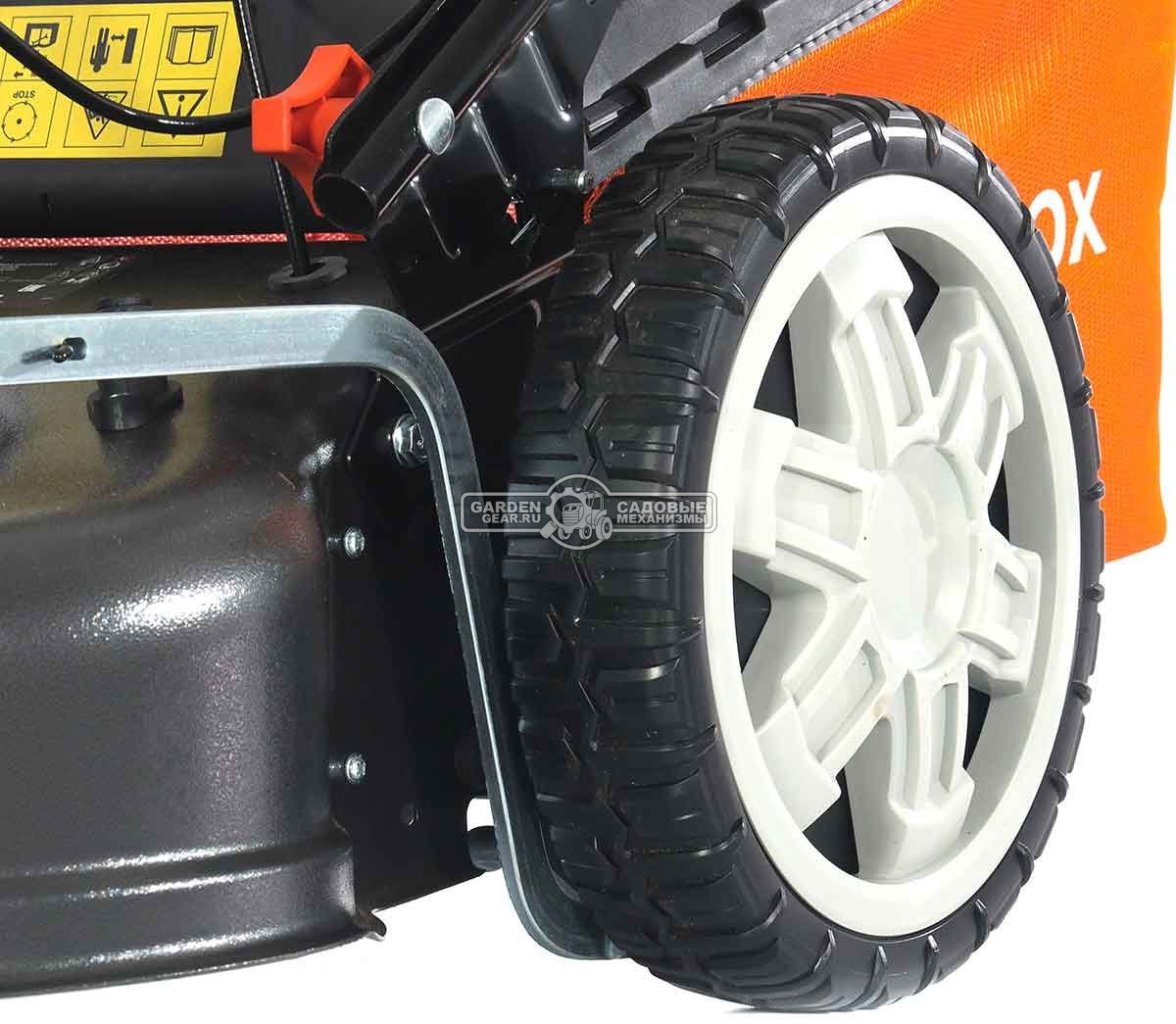 Газонокосилка бензиновая Yard Fox 53SH HW (PRC, 53 см, Honda GCV200, 201 см3, сталь, 3 в 1, 65 л, 33 кг)