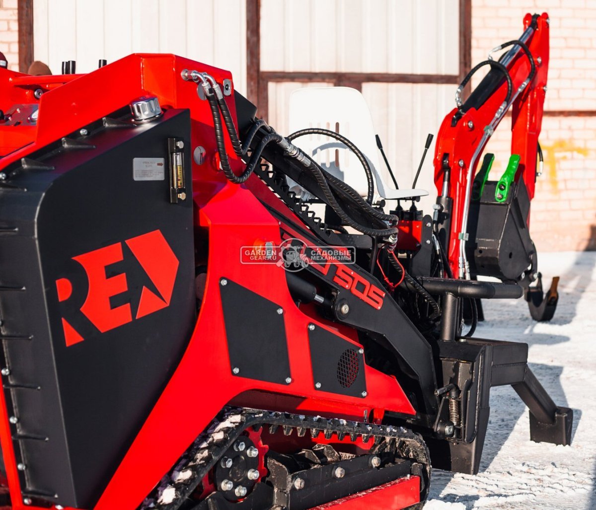 Экскаватор навесной RED для мини-погрузчика 348 кг.