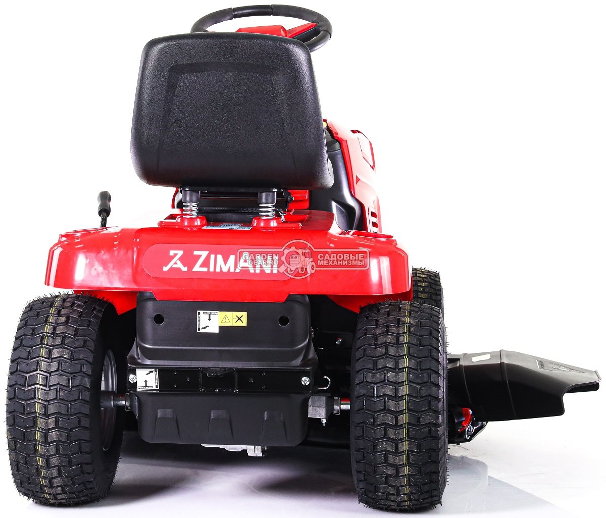Садовый трактор ZimAni TS108HV (PRC, Loncin LC2P73F, 586 куб.см., гидростатика, боковой выброс, ширина кошения 108 см., 174,5 кг.)