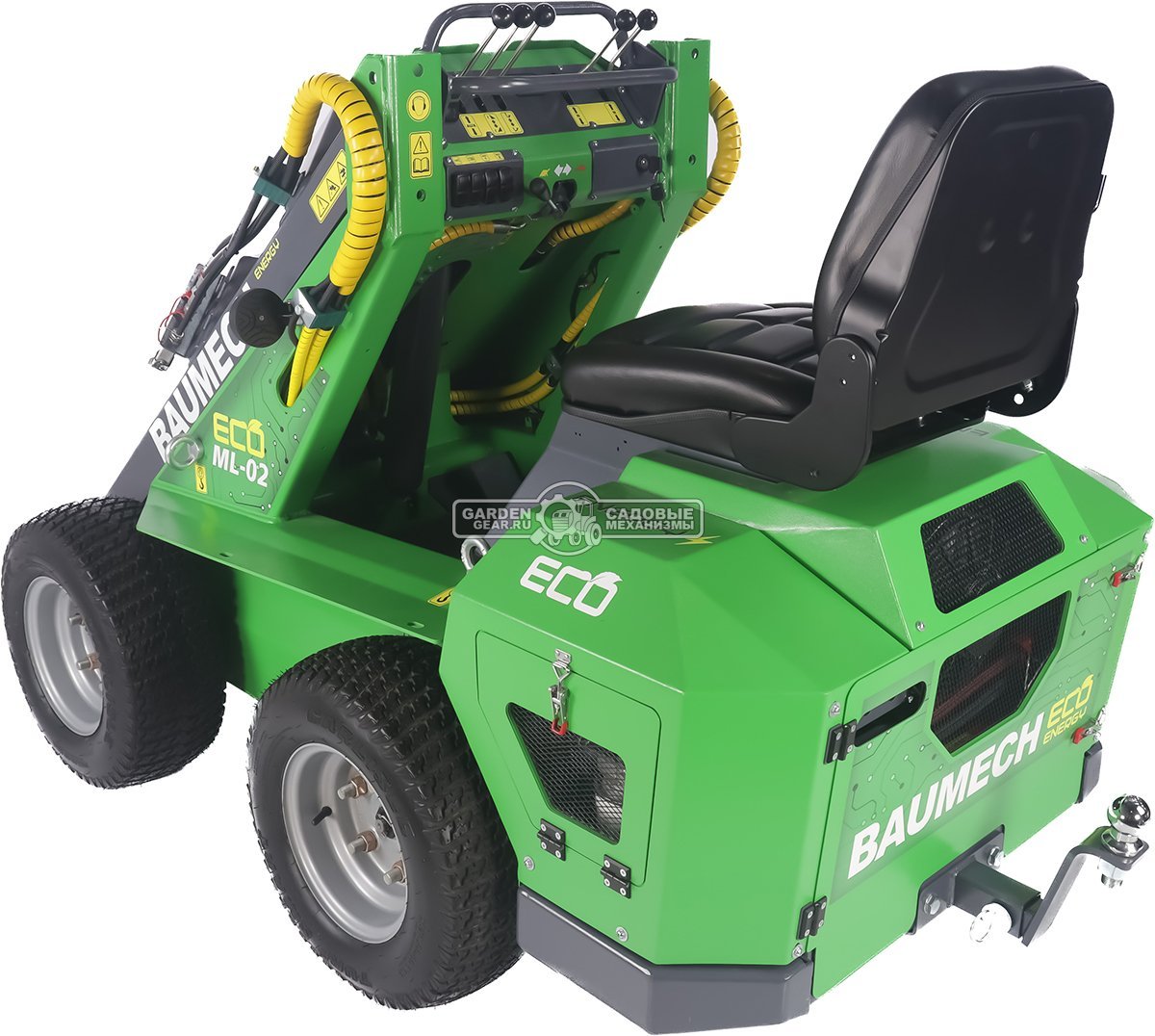 Универсальная машина мини-погрузчик Baumech ML-02 Eco с электродвигателем