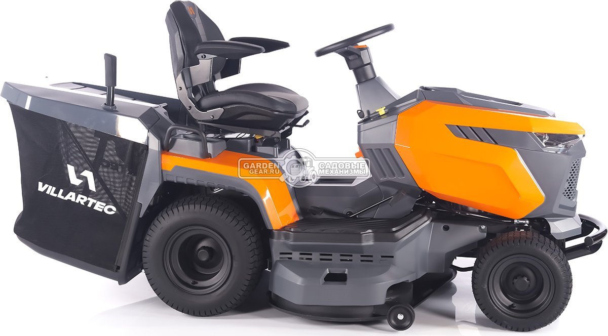 Садовый трактор Villartec MR2308H (PRC, Loncin V-Twin 708 куб.см., LED дисплей, гидростатика, травосборник 320 л, ширина кошения 108 см, 237 кг)