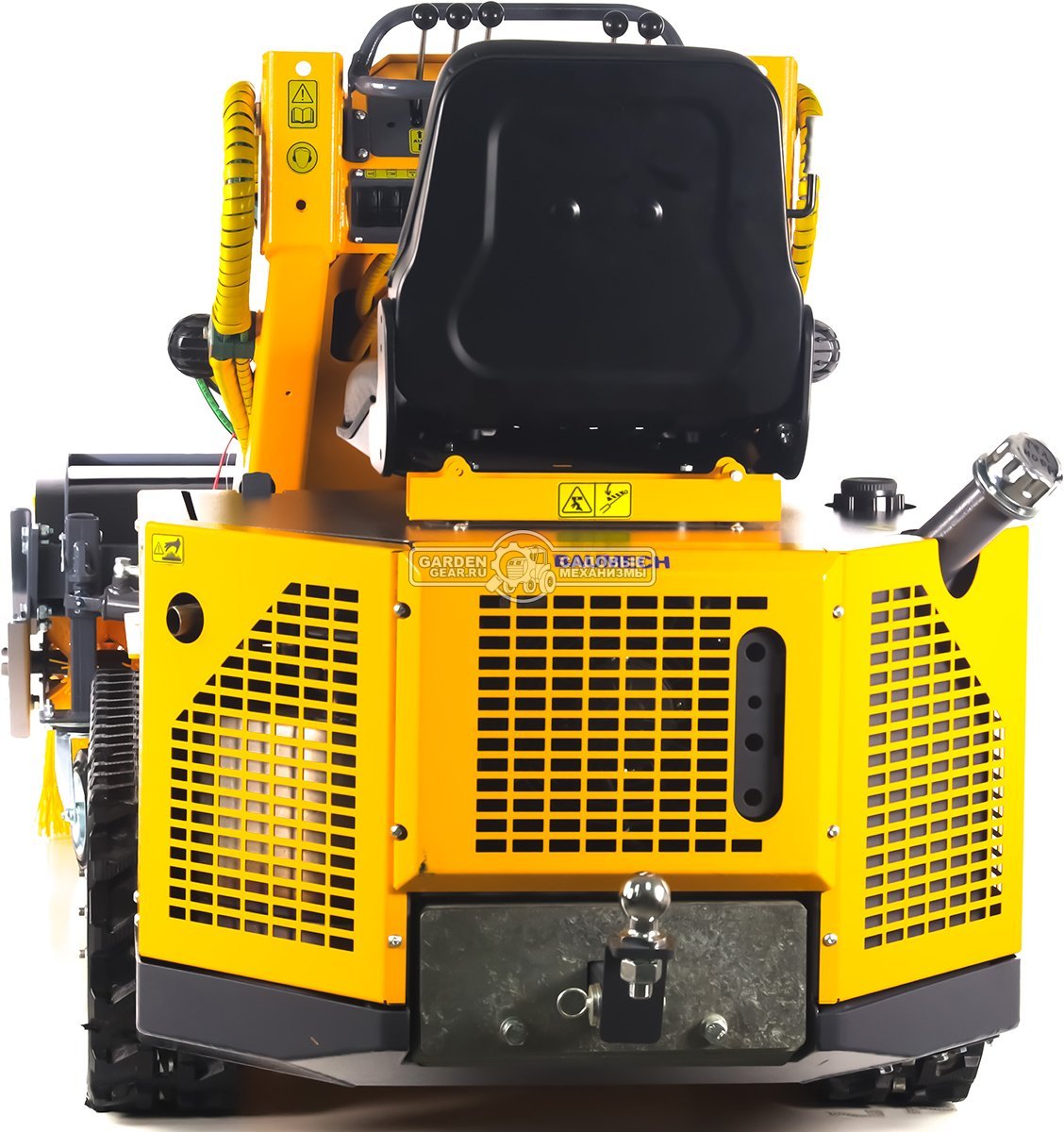 Универсальная машина мини-погрузчик Baumech ML-03 Pro + гидравлическая щётка 115 см., с двигателем Zongshen GB750 EFI V-Twin инжектор