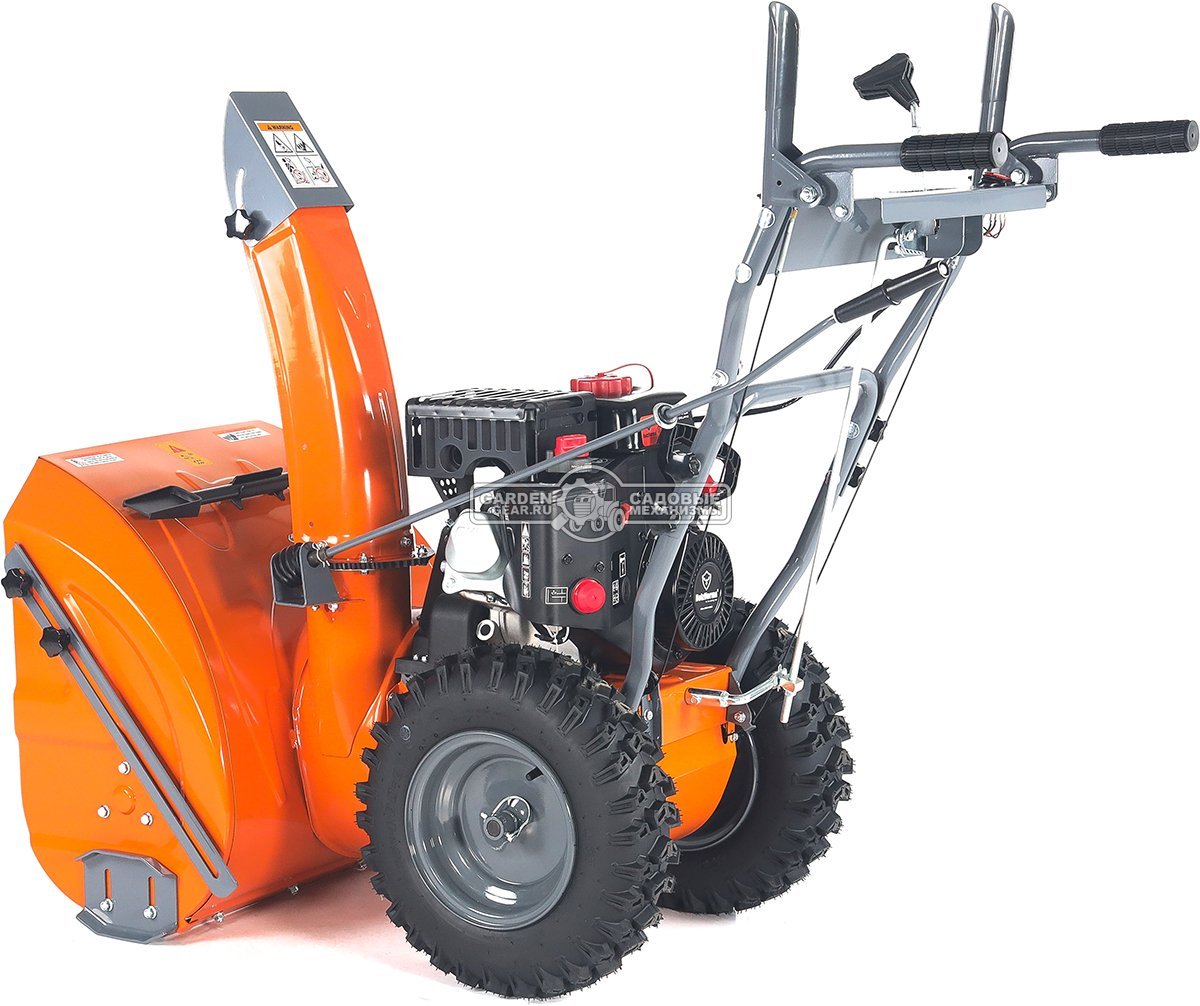 Снегоуборщик Holzfforma ST224E Quattro Auger (PRC, 61 см, LCT Snow Storm 208 см3, эл/стартер 220В, LED фара, скорости 6/2, 76 кг)