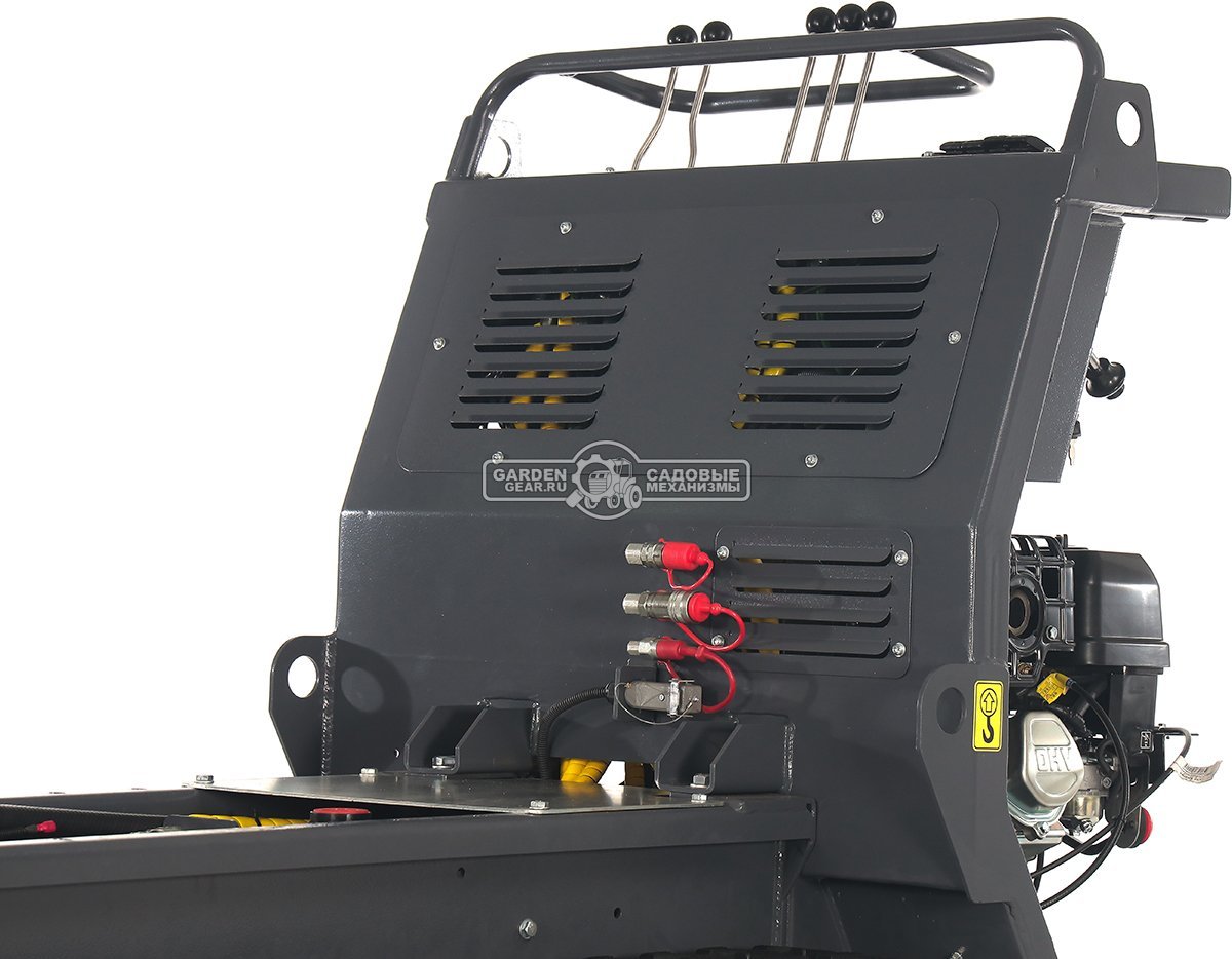 Универсальное гусеничное шасси Baumech под модуль ML-01 или GT-1000 с двигателем Zongshen GB460E с платформой оператора (с электропакетом)