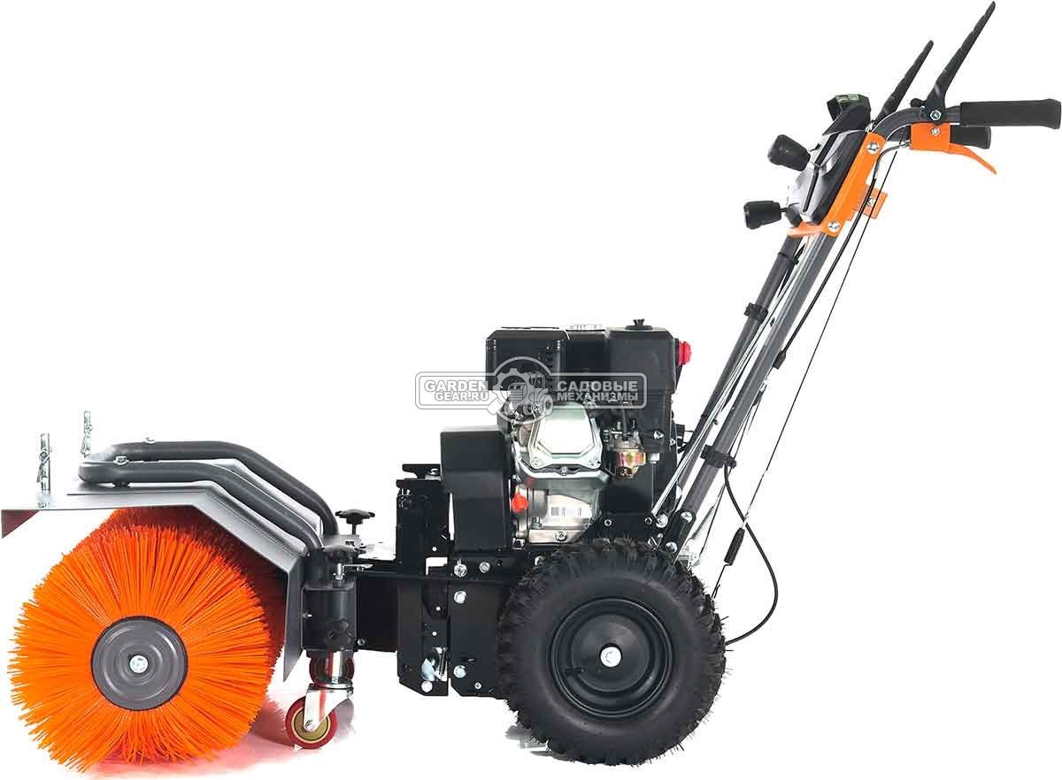 Комбимашина Villartec SW7080E с щеткой 80 см и снегоуборщиком 56 см (PRC, 7,0 л.с., 212 см3, эл/стартер, фара, скорости 5/2, 73 кг)