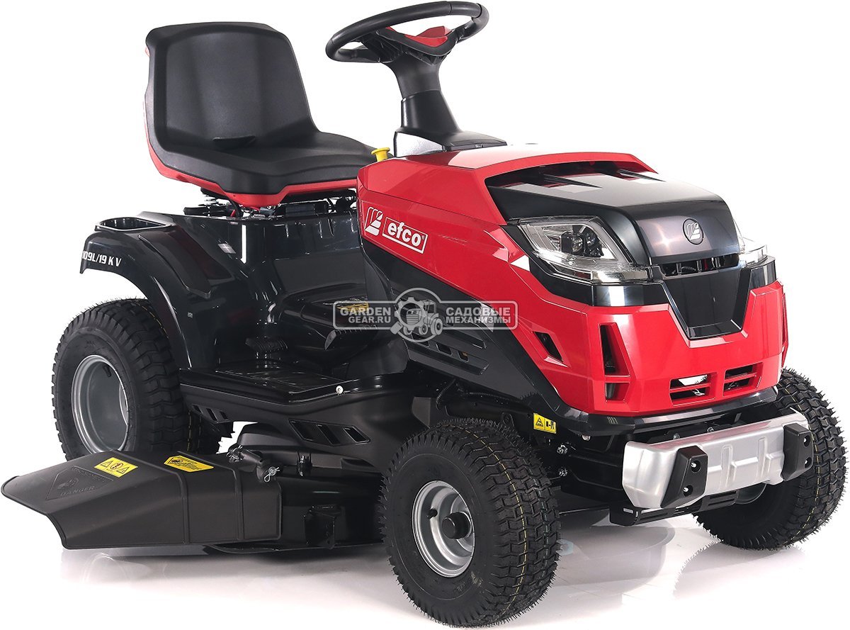 Садовый трактор Efco EF 109L/19 KV (PRC, Emak K 1900 V-Twin, 586 см3, 108 см, боковой выброс, гидростатика, 175 кг.)