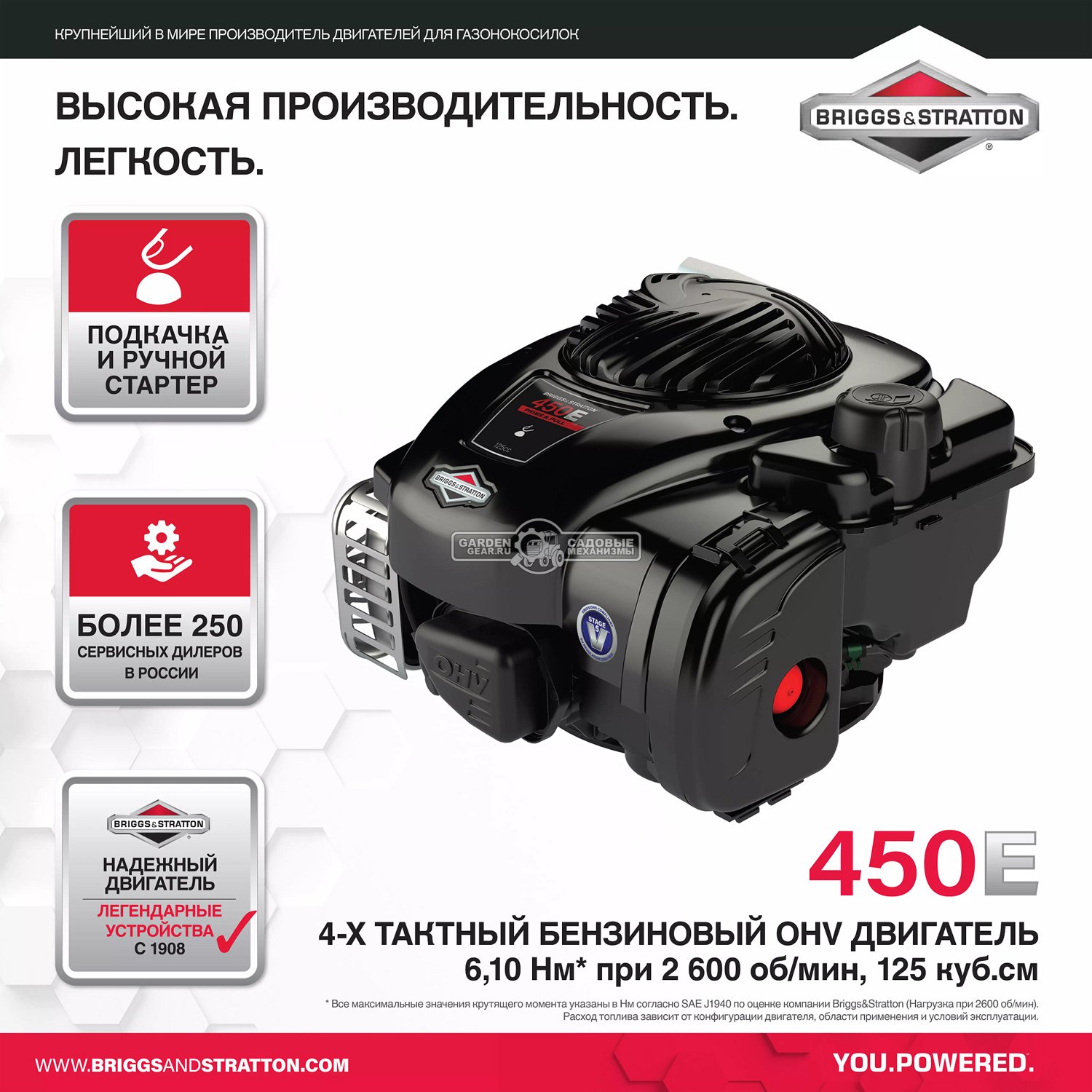 Газонокосилка бензиновая несамоходная Stiga Collector 48 B (SVK, 46 см., B&S 450E, 125 куб.см., сталь, 60 л., 2 в 1, 25 кг.)