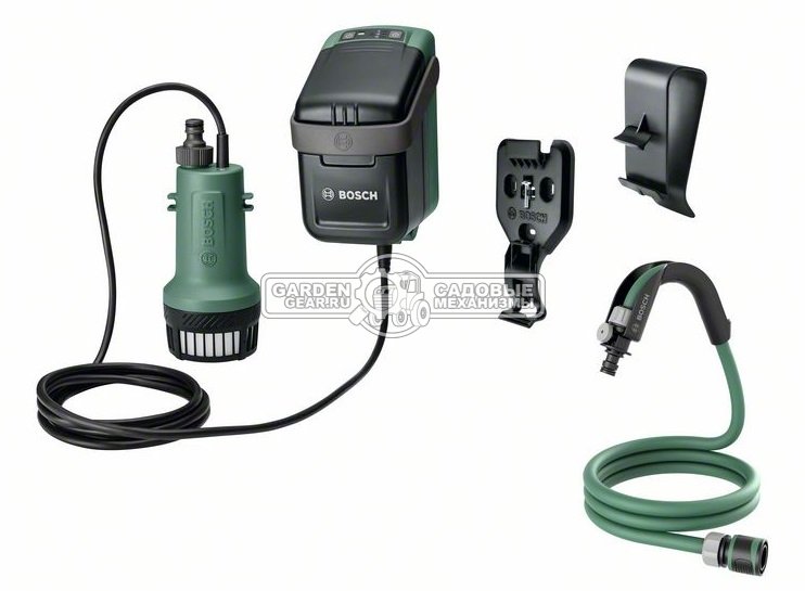 Бочковой насос аккумуляторный Bosch GardenPump 18 без АКБ и ЗУ (PRC, 18В, 2000 л/ч, 2.2 кг)