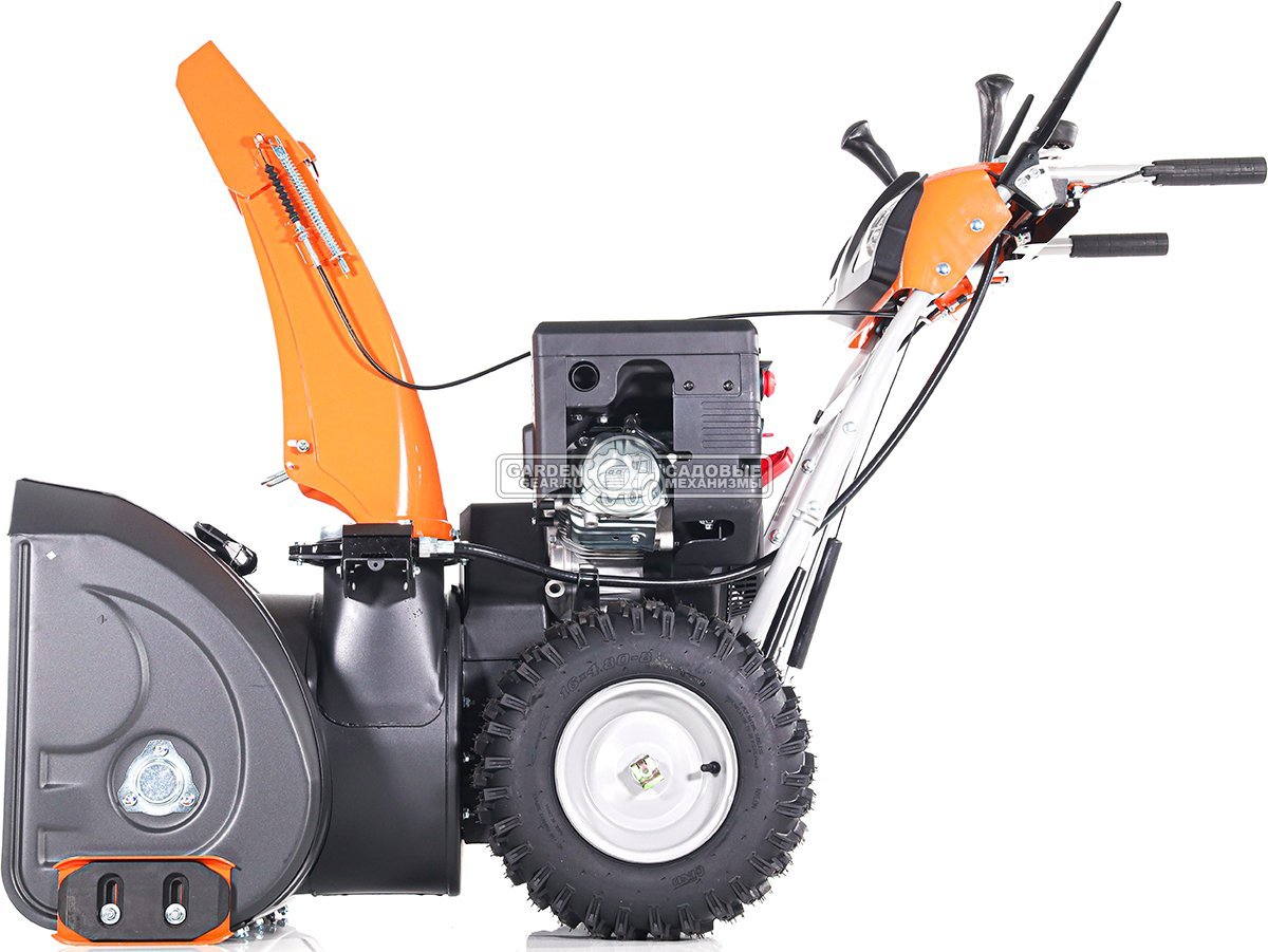 Снегоуборщик Yard Fox 7154E Pro (PRC, 71 см, Loncin, 302 см3, эл/стартер 220В, фара, подогрев рукояток, скорости 6/2, 105 кг)