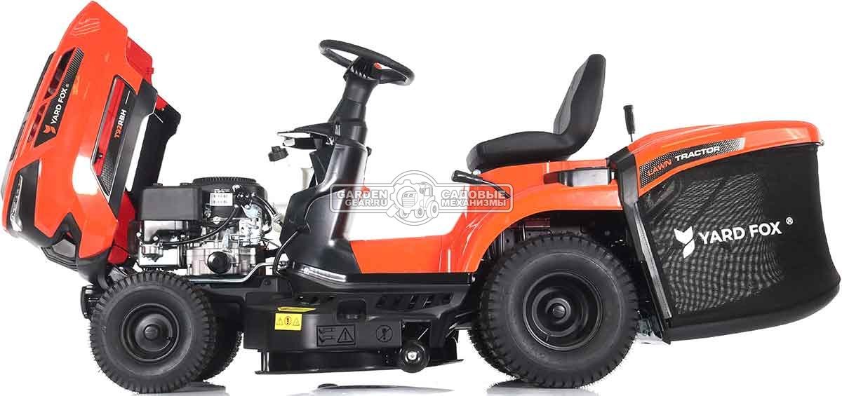 Садовый трактор Yard Fox T 92RBH (PRC, Loncin LC1P90F-1, 452 куб.см., гидростатика, травосборник 245 л, ширина кошения 92 см, 198 кг)