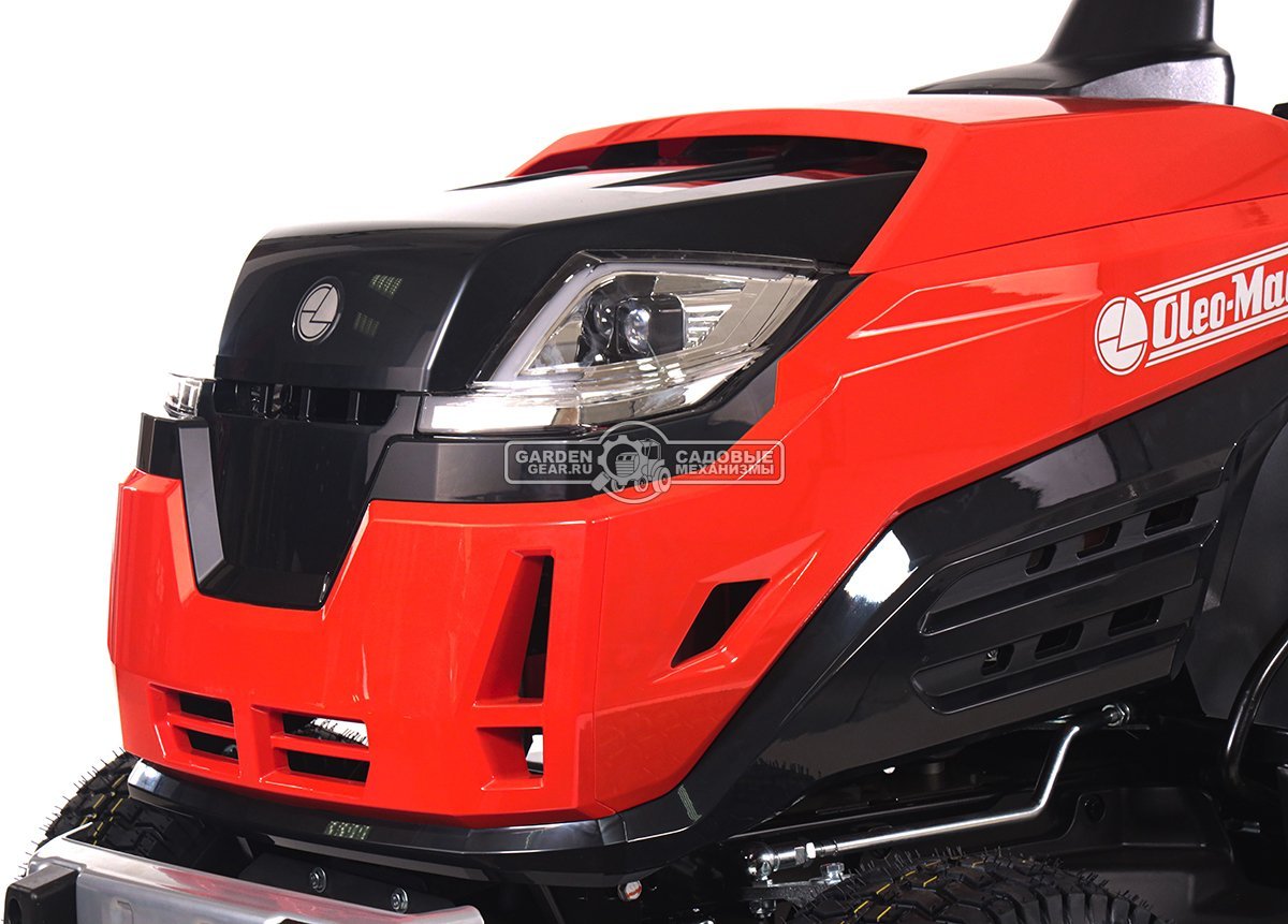 Садовый трактор Oleo-Mac OM 102R/19 KV (PRC, Emak K 1900 V-Twin, 586 см3, 102 см., гидростатика, травосборник 300 л., 198 кг.)