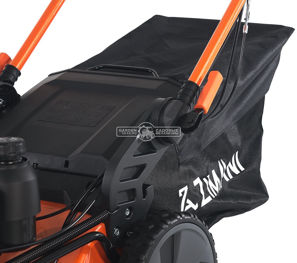 Газонокосилка бензиновая ZimAni LC553HV (PRC, 53 см, Honda GXV160, 163 см3, 3 в 1, Quattro Blade, вариатор, 80 л, 46 кг)