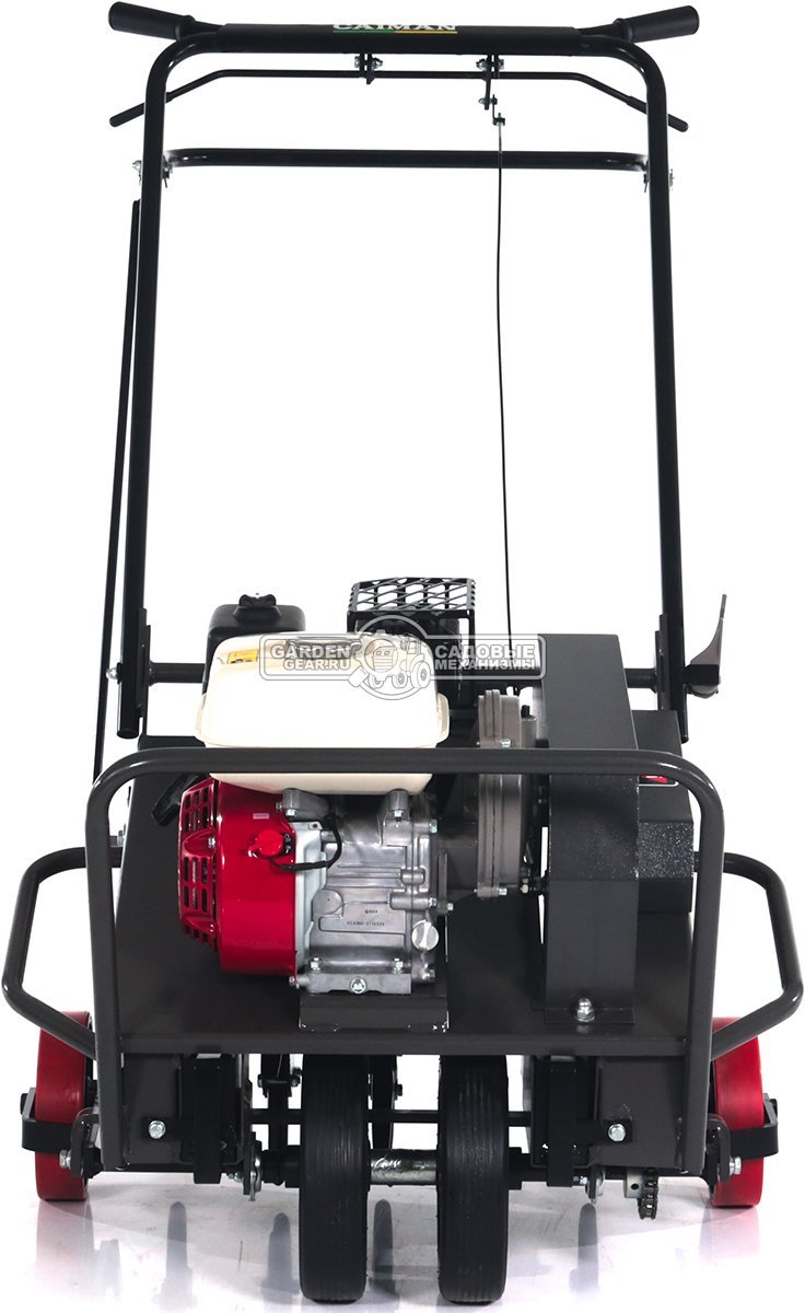 Аэратор бензиновый профессиональный Caiman Aero 55H (RUS, 53 см, Honda GX160, 163 куб.см., сталь, 30 полых шипов, 170 кг.)