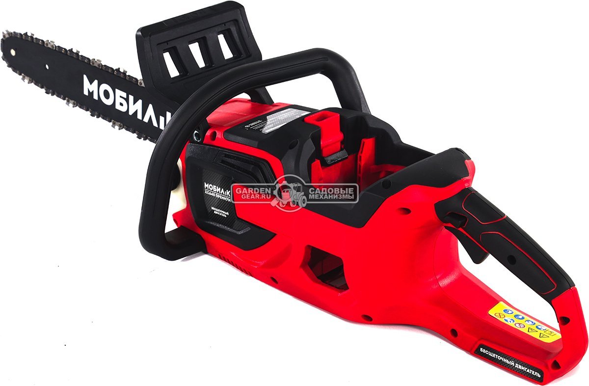 Пила аккумуляторная цепная Мобил К XCA40 без АКБ и ЗУ с шиной 16" (PRC, BL 60В, 3/8"-1.1-56E, 3.35 кг)