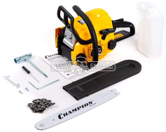 Бензопила Champion 232 14" (PRC, 31.8 см3, 1.5 кВт/2.04 л.с., 3/8"-1.3-50E, 3.9 кг)