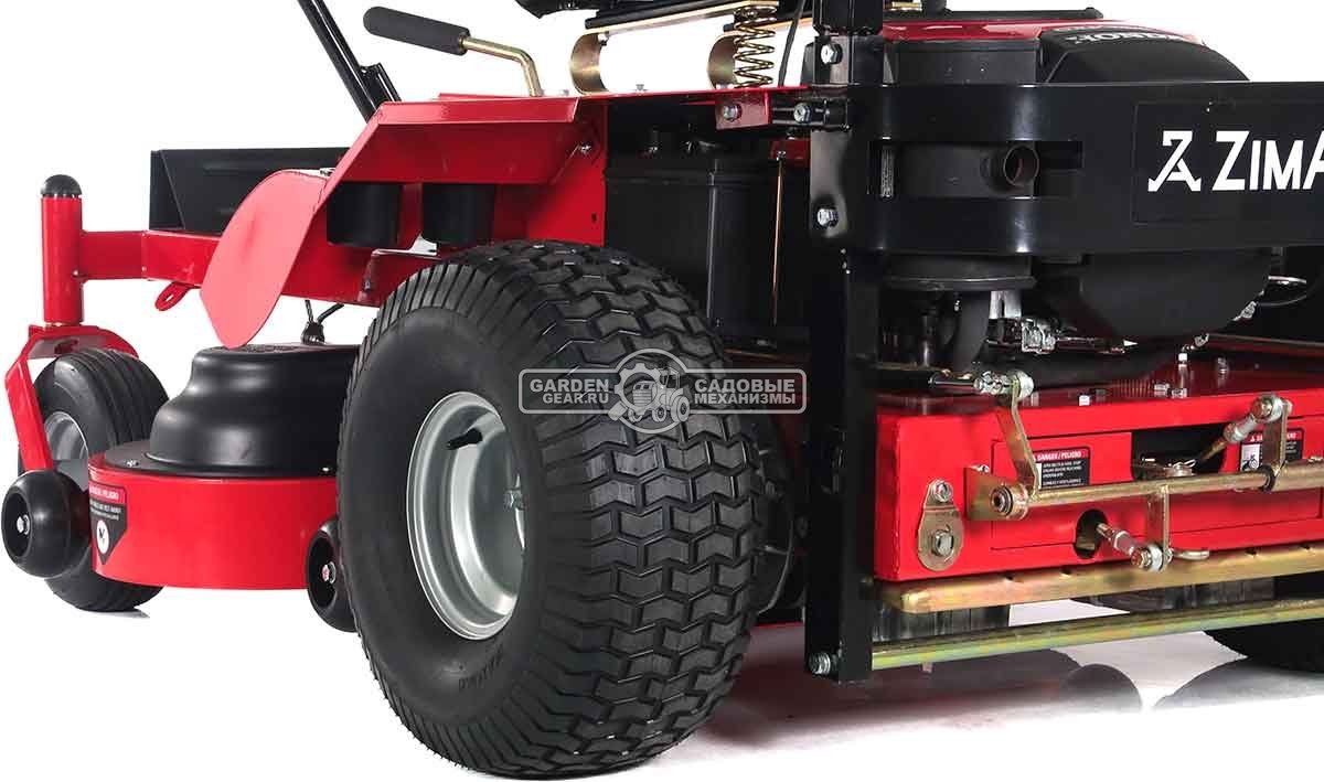 Садовый райдер ZimAni XT5 127 H-Pro с усиленной декой с нулевым радиусом разворота (PRC, Honda GXV690, 688 куб.см, гидростатика, 127 см, 450 кг)