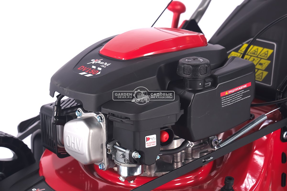 Газонокосилка бензиновая Expert-bis L43S (PRC, 43 см, Ducar 150 см3, сталь, 4 в 1, 55 л, 24 кг)