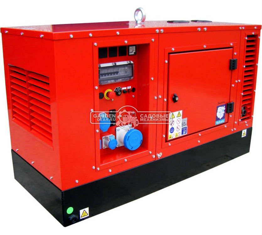 Дизельный генератор Europower EPS 163 DE (BEL, Kubota; 1123 куб.см.; 230 В; 14,5 кВт; 63 л; эл. старт; 445 кг)