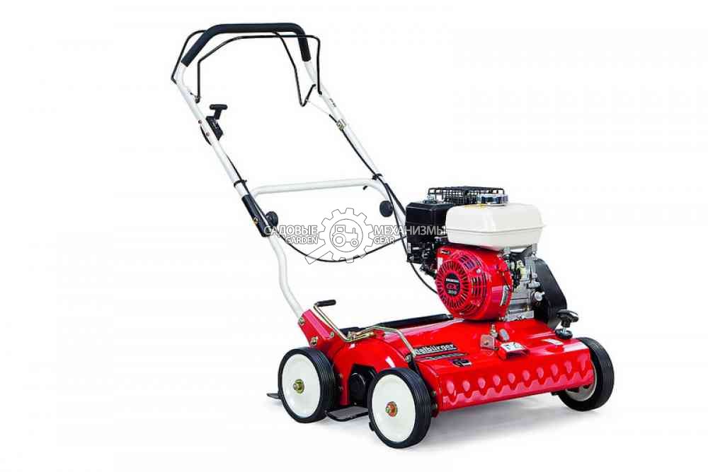 Вертикуттер - аэратор бензиновый Tielbuerger TV610 Honda GX200 (GER, 200 куб.см, ножи, 55 см, сталь,  61 кг)