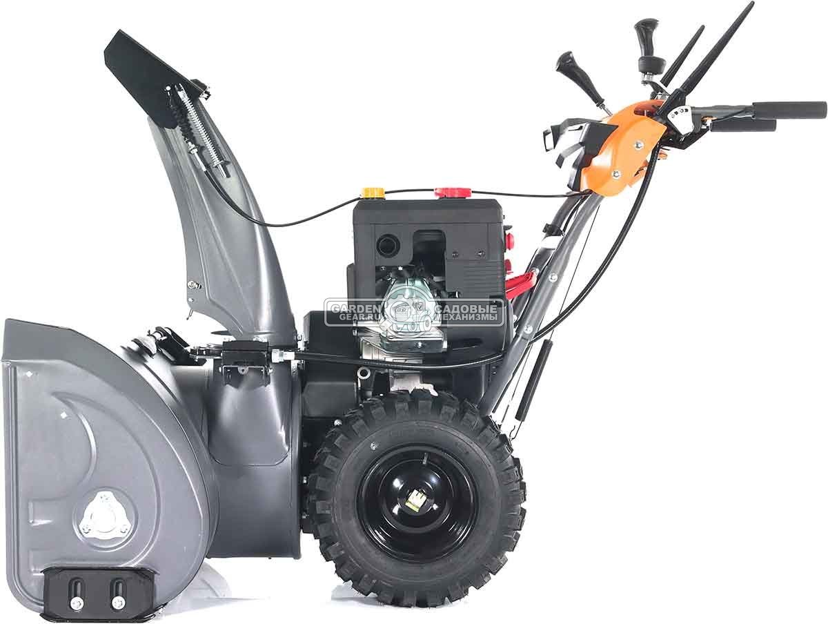 Снегоуборщик Villartec WB1387E (PRC, 86 см, Loncin, 375 см3, эл/стартер 220В, фара, подогрев рукояток, дифференциал, скорости 6/2, 127 кг)