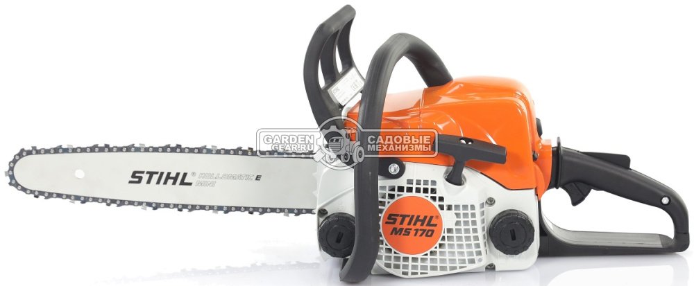 Бензопила Stihl MS 170 16&quot; (PRC, 30,1 куб.см., 1,3 кВт/1,8 л.с, 3/8&quot;, 1,1 мм., 56E, 3,9 кг.)