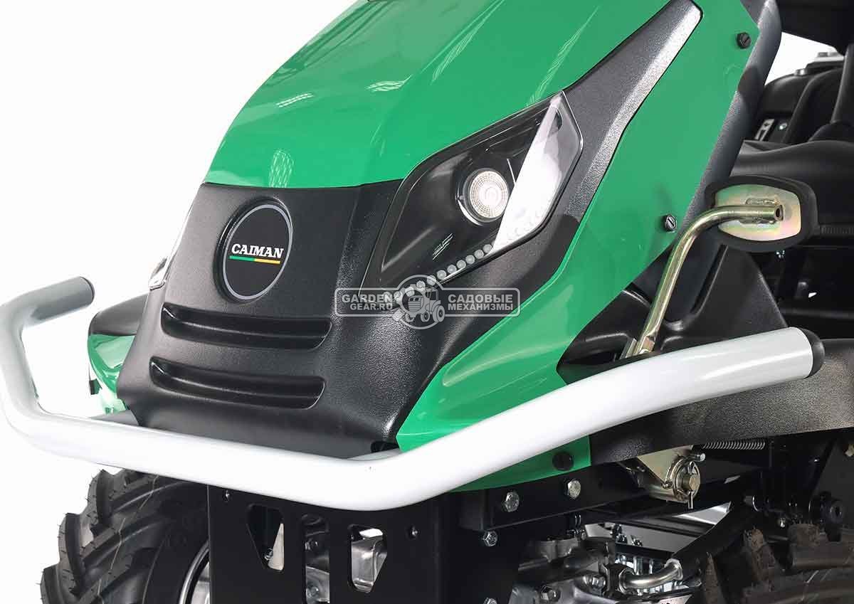 Садовый трактор для высокой травы и работы на склонах Caiman Anteo 4WD 137D2K (CZE, Kawasaki FS730 V-Twin, 726 куб.см., 132 см, дифференциал, 427 кг.)