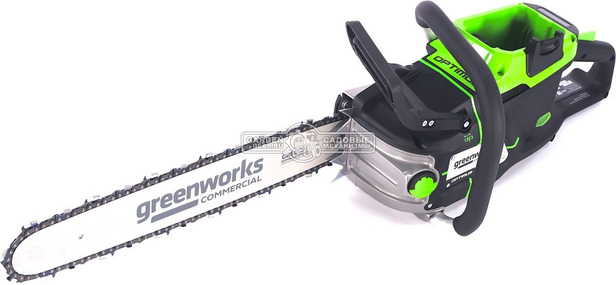 Пила аккумуляторная цепная GreenWorks OCS600 18" без АКБ и ЗУ (PRC, BL 82В, 3.6 кВт, 3/8"-1.3-68E, 4.45 кг)