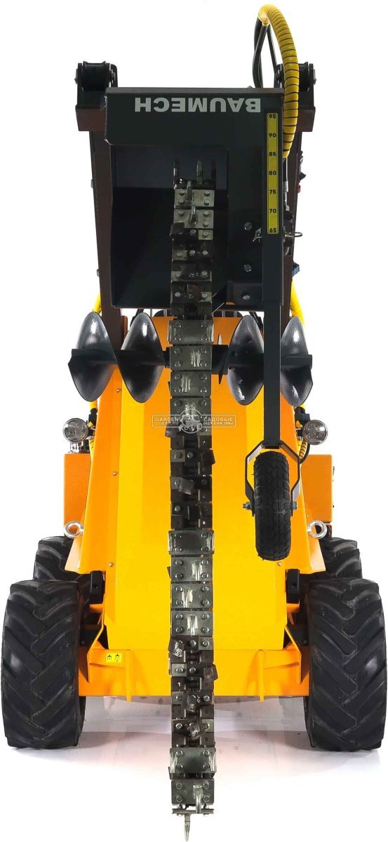 Универсальная машина мини-погрузчик Baumech ML-02 Pro + траншеекопатель 90 см. с двигателем Zongshen GB750 EFI V-Twin инжектор