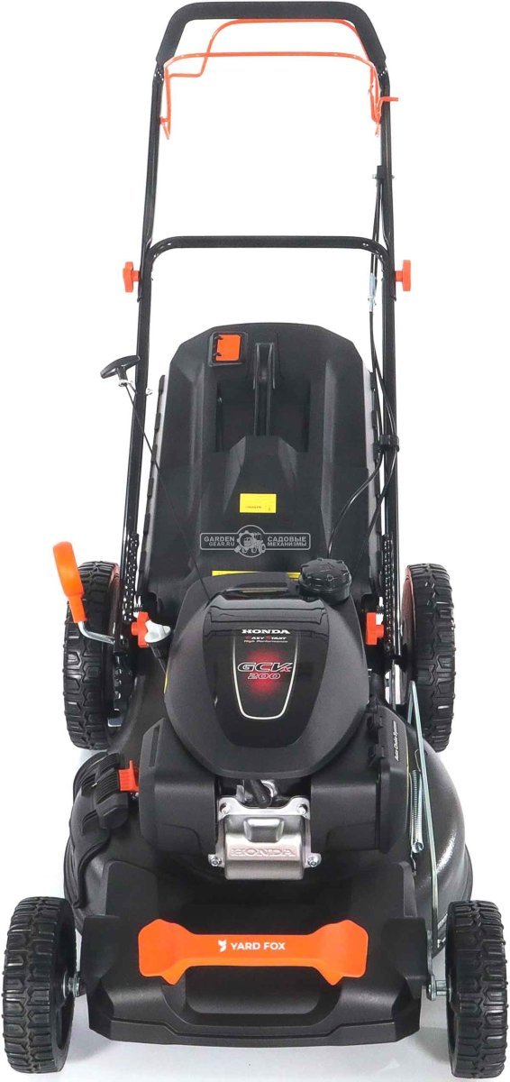 Газонокосилка бензиновая Yard Fox 53SH HW (PRC, 53 см, Honda GCV200, 201 см3, сталь, 3 в 1, 65 л, 33 кг)