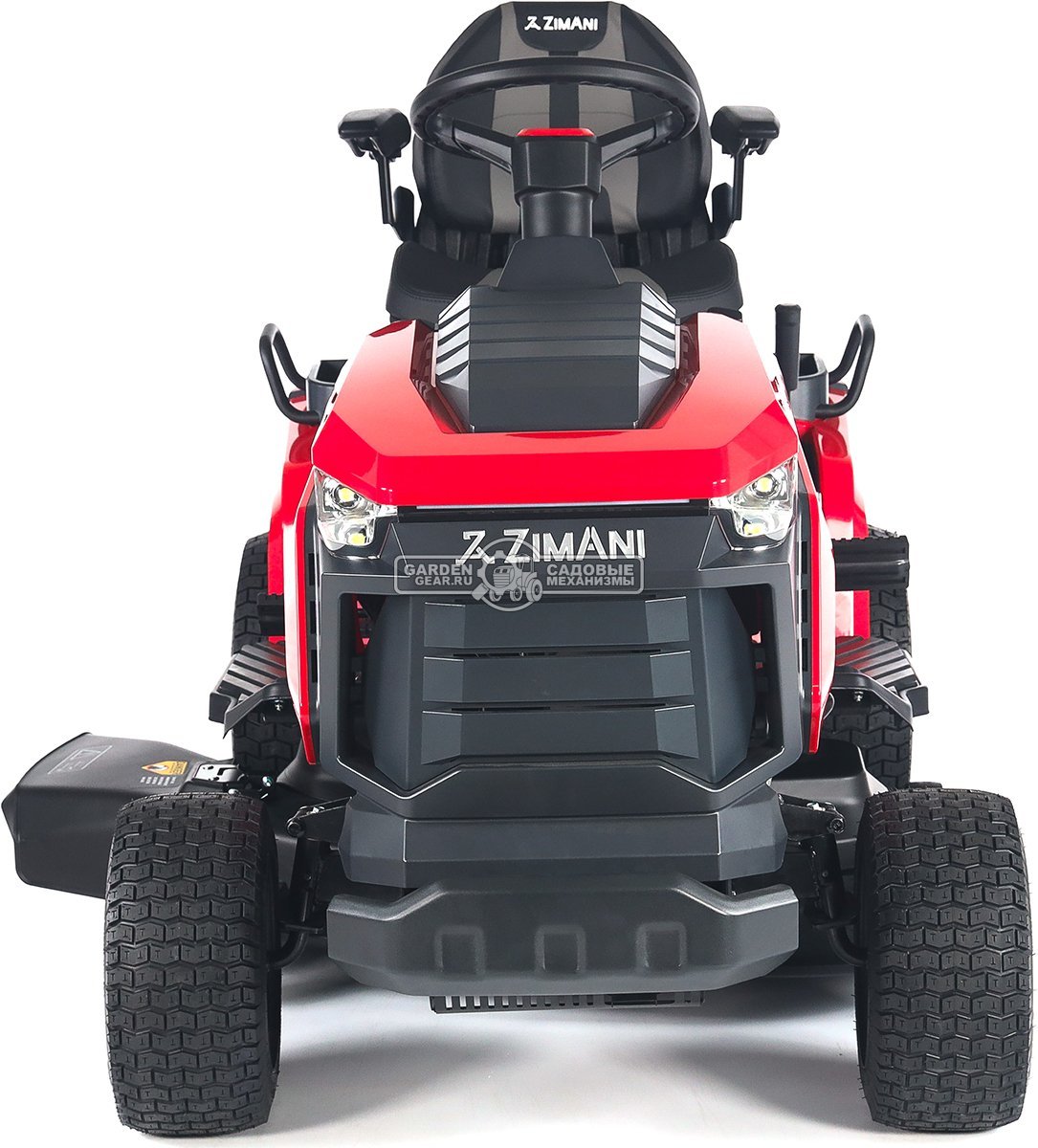 Садовый трактор ZimAni TS98HL MY2025 (PRC, Loncin 452 куб.см., гидростатика, боковой выброс, ширина кошения 98 см, LED панель, 168 кг)