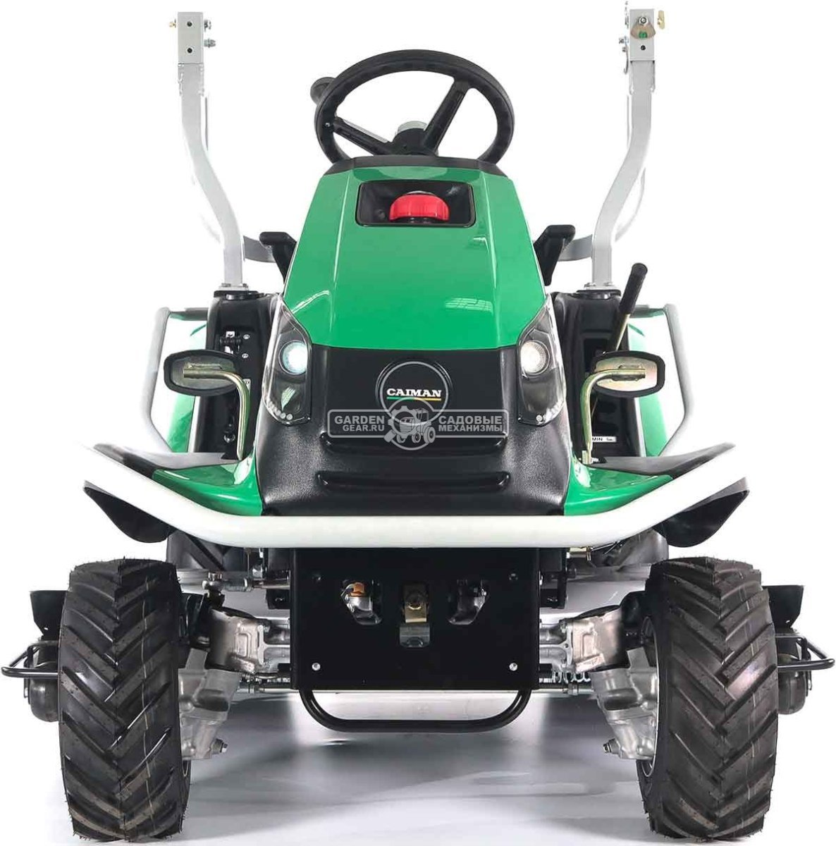 Садовый трактор для высокой травы и работы на склонах Caiman Anteo 4WD 137D2K (CZE, Kawasaki FS730 V-Twin, 726 куб.см., 132 см, дифференциал, 427 кг.)