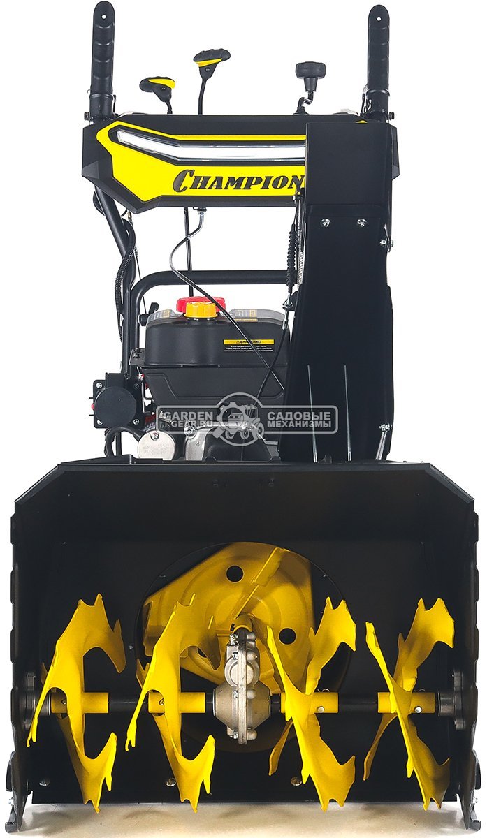 Снегоуборщик Champion ST763E (PRC, 62 см, Champion, 212 куб.см., скорости 6/2, эл/стартер 220В, фара, 81 кг)
