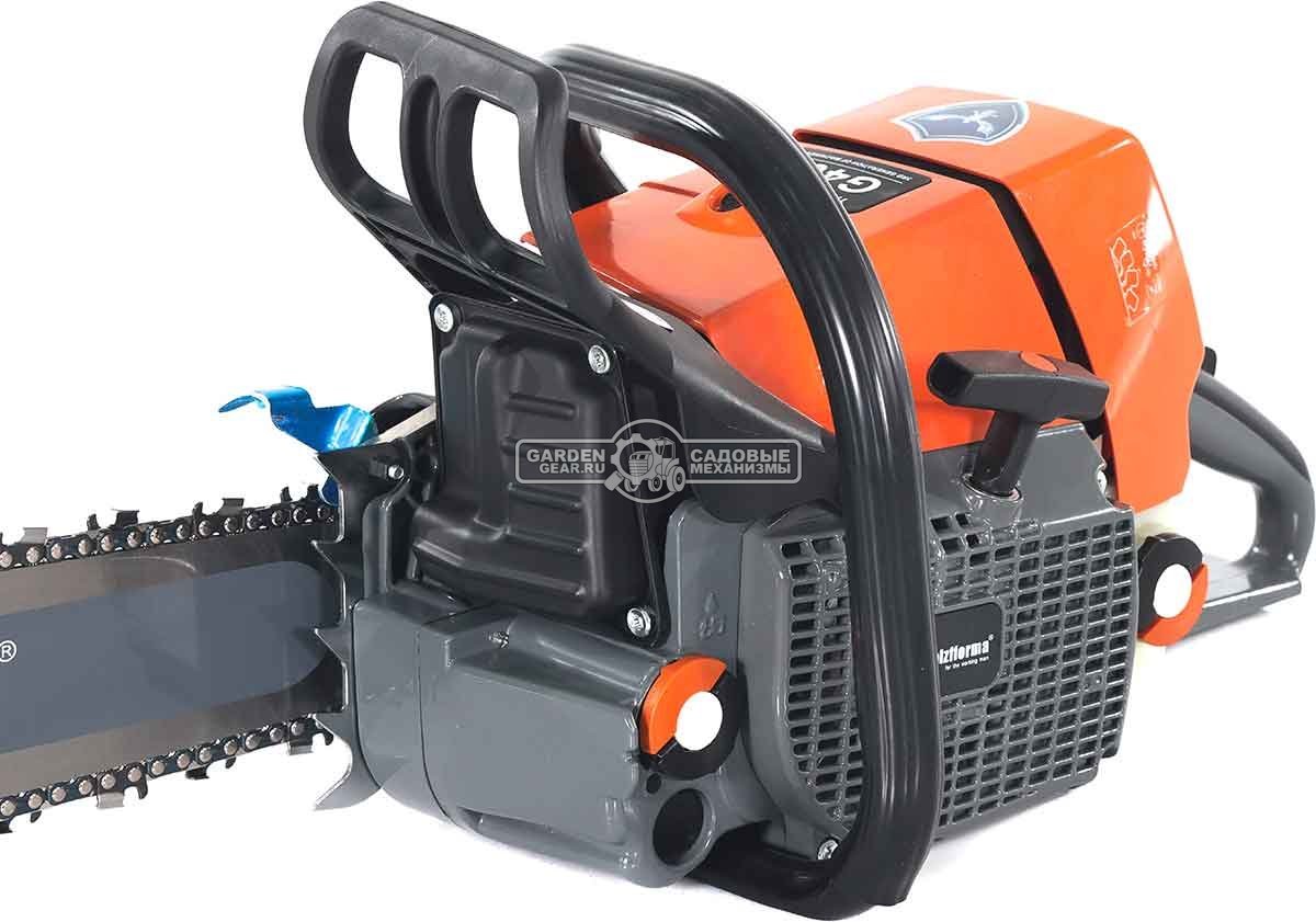 Бензопила Holzfforma G466 20" (PRC, 76,5 куб.см., 4,5 кВт/6,0 л.с., 3/8", 1,6 мм., 72E, 6,5 кг.)