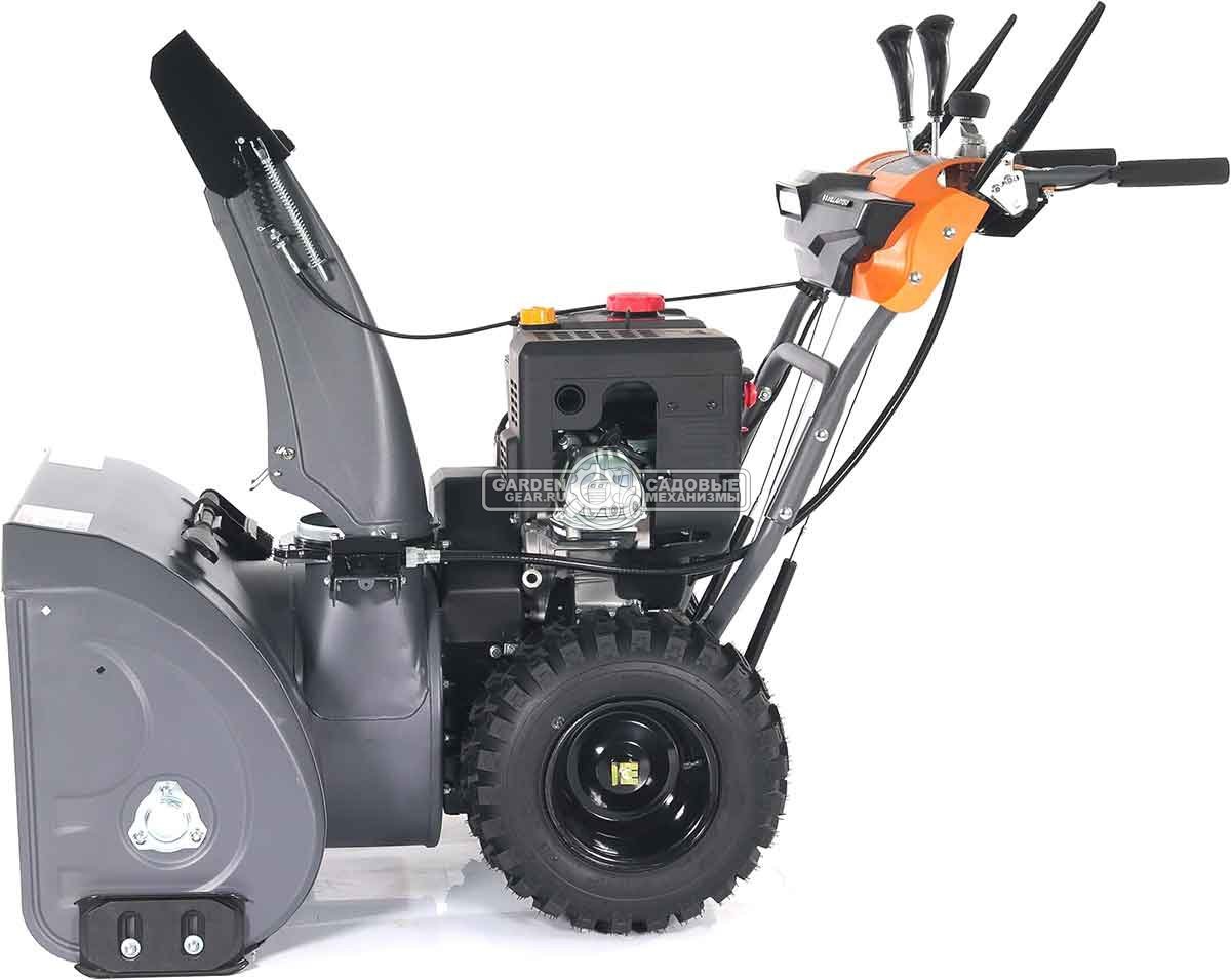Снегоуборщик Villartec WB1176E (PRC, 76 см, Loncin, 302 см3, эл/стартер 220В, фара, подогрев рукояток, дифференциал, скорости 6/2, 117 кг)