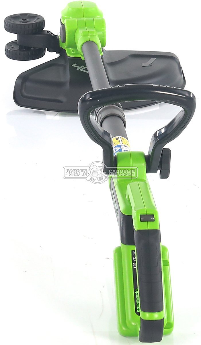 Триммер аккумуляторный GreenWorks G40LT331 c АКБ 2 А/ч и ЗУ (PRC, 40В, леска 1.65 мм, 4.1 кг)