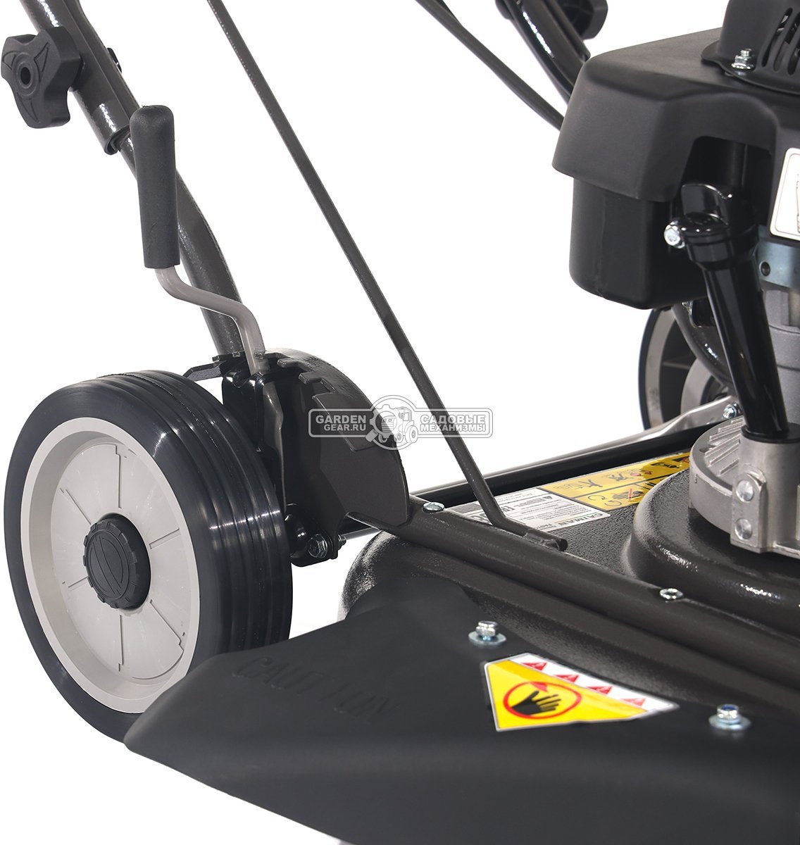 Газонокосилка бензиновая несамоходная Caiman Fasto SD 55CP с боковым выбросом (RUS, 55 см., Caiman Green Engine, 196 см3, сталь, 32 кг)